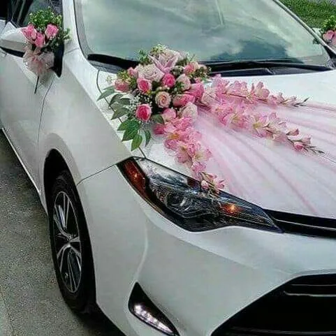 زينة سيارة زفاف